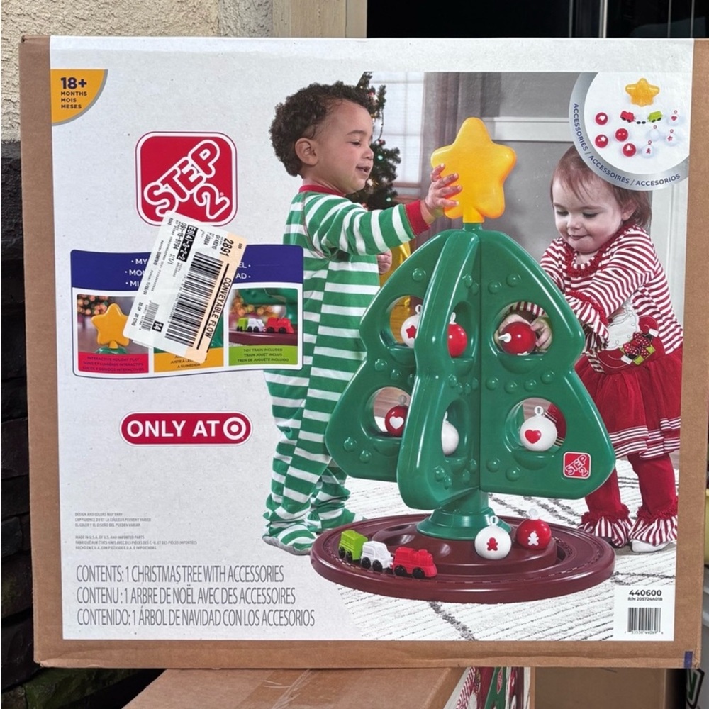 Step2 My First Christmas Tree for Kids, Interactive Christmas Tree Toy